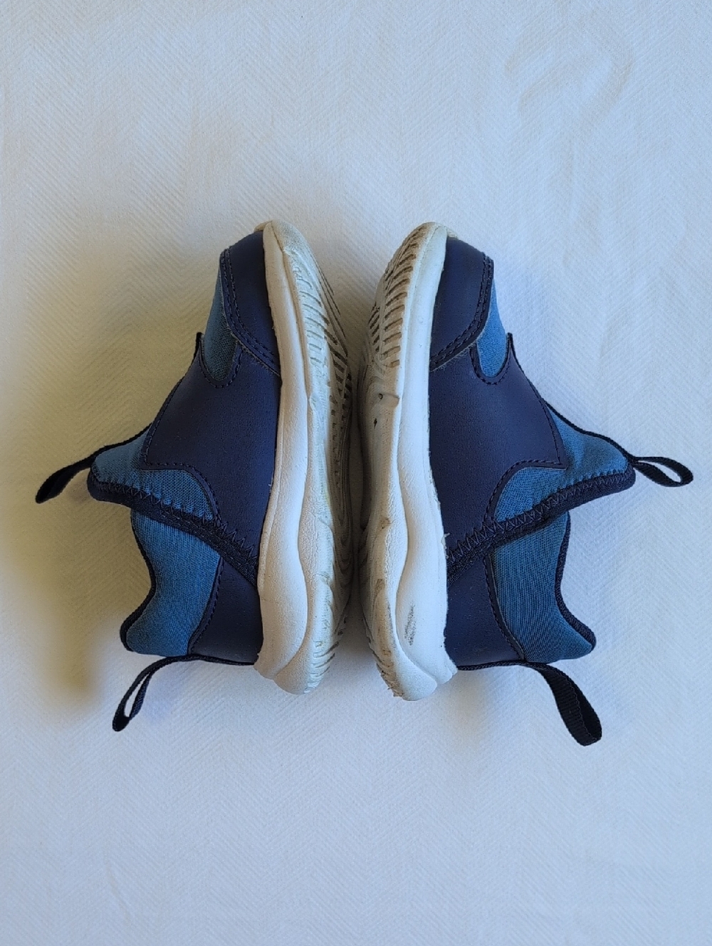 Puma Toddler Slip On Athletic Runners Blue Orange Training Sneakers Shoes Size 5 - Picture 6 of 8